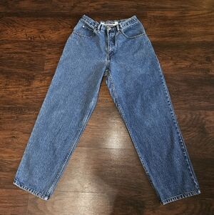 Vintage Y2K Anchor Blue Baggy Denim Jeans